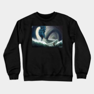 Water Guardian Dragon Crewneck Sweatshirt